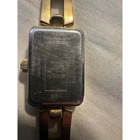 Armitron Now Womens Gold-Tone Bracelet Watch With Roman Numerals Mother of Pearl - Picture 5 of 9